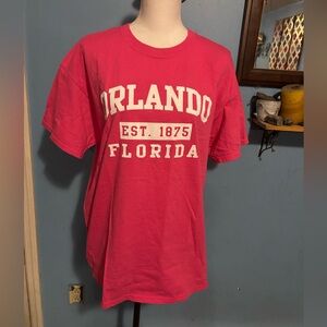 Orlando Florida, Crew Neck, T-Shirt